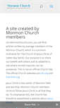 Mobile Screenshot of mormonchurch.com